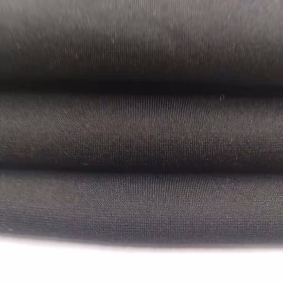 레이디 Legging 의류 직물에 대한 도매 고품질의 소프트 터치 100% 폴리에스테르 니트 폰테 드 폰티 로마 저지 원단