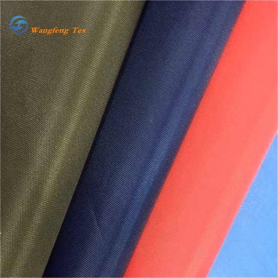 New Product 2020 Textiles Downjacket Garment Cationic Denim Color Polyester Two Tone Twill Gabardine Fabric