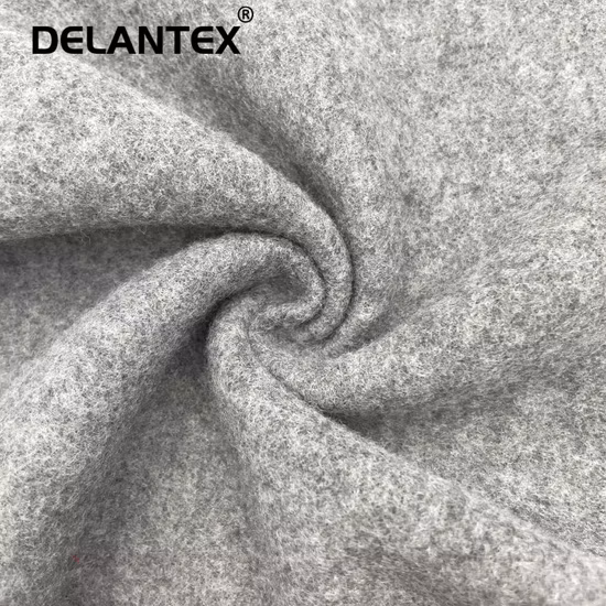 주문을 받아서 만들어진 색깔 본 고품질 뜨개질을 한 폴리에스테 조악한 바늘 단 하나 극지 양털 직물