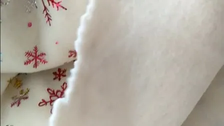 FDY 폴라 플리스 원단 양면 브러시 처리 및 필링 방지 1개